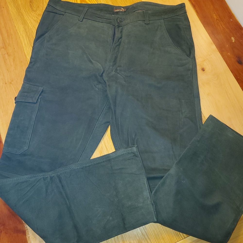 Men's Forest Green Cargo Pants